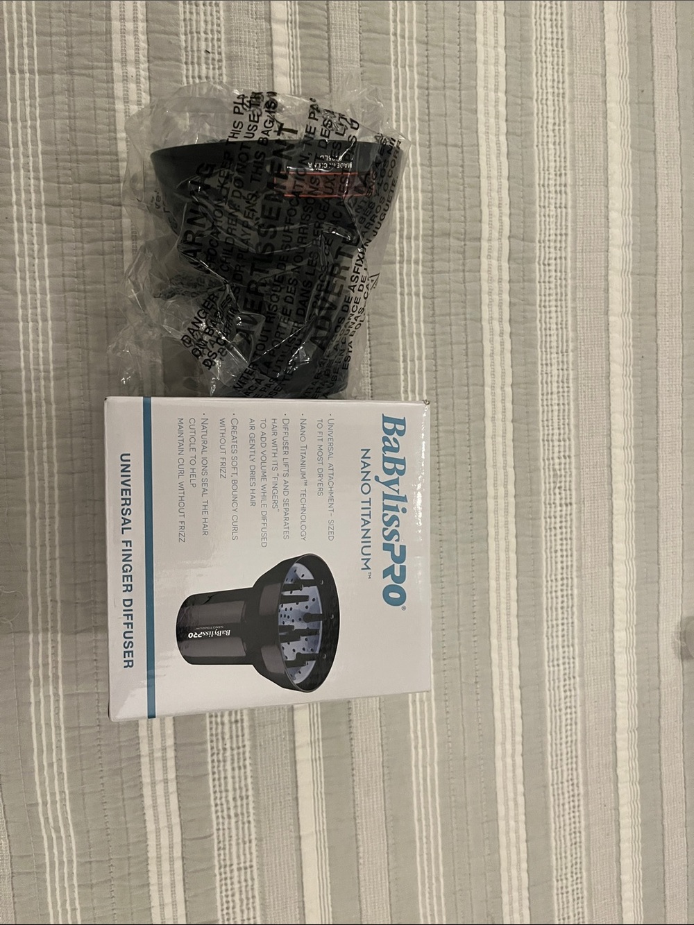 🌸 Nano Titanium Universal Finger Diffuser Attachment – New in Box🌸